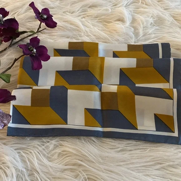 VINTAGE BURMEL scarf - Picture 8 of 10